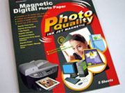 Ink-Jet printable magnetic paper